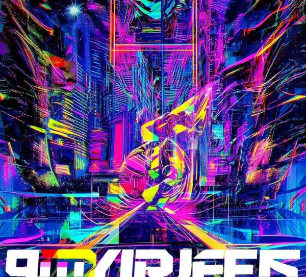 科技动态插画海报设计,视觉冲击与艺术呈现的艺术美学