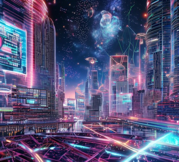 3D科技动态背景图,未来科技的视觉盛宴!