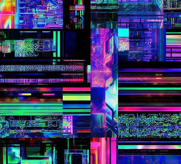 科技动态,文字边框图片素材的视觉盛宴