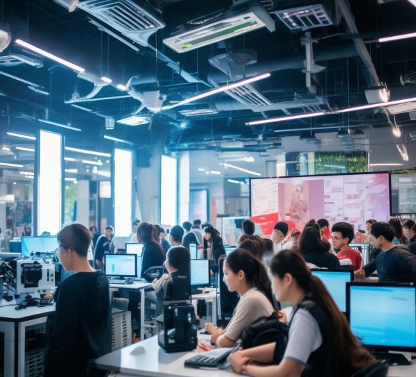 河北工业大学科技开发中心培训部助力科技发展,培养未来人才。