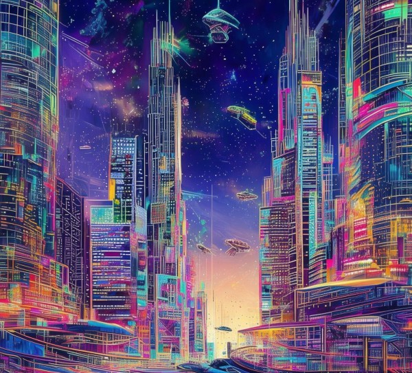 科技未来感的艺术