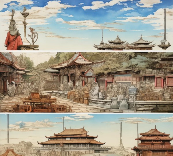 明朝科技三系图析