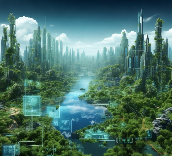 数字地球,生态科技的未来创新解决方案