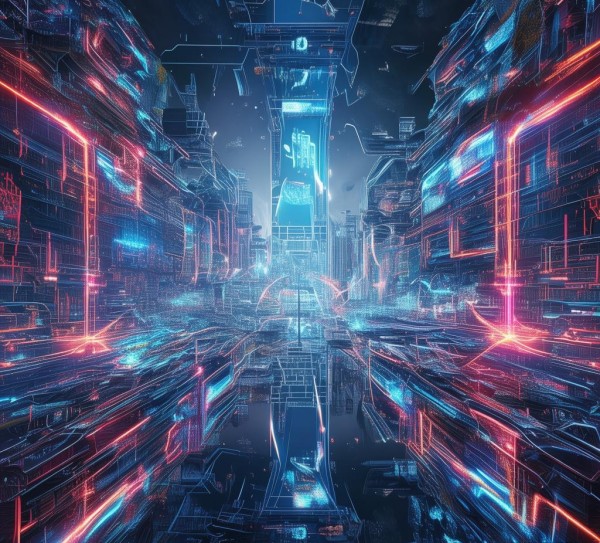 精美科技动态壁纸，科技未来，永不停歇
