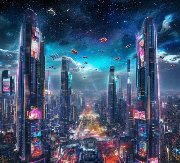 科技视觉壁纸与科幻图片，未来视觉的完美融合