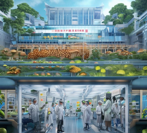 传统与创新的未来，以羊肚菌为灵感的技术创新