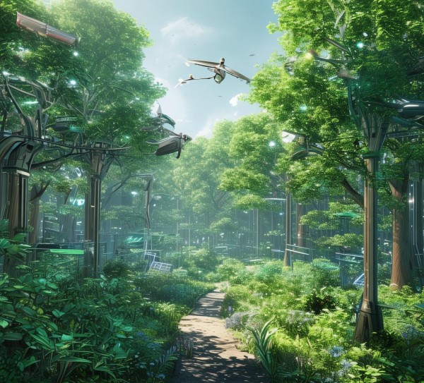 林业科技体系，构建 sustainable green forest