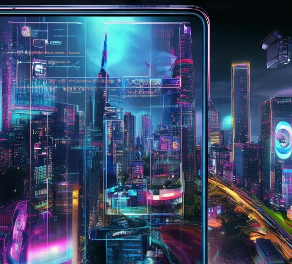 竖屏科技动态壁纸,科技新趋势,生活新图景