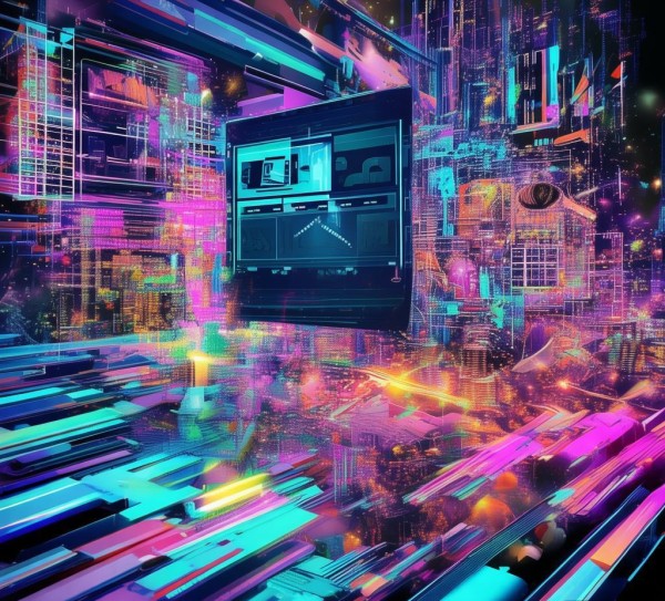 使用PS制作视觉与技术的完美结合海报