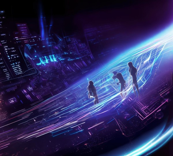 未来科技与AI，手机壁纸的未来之光