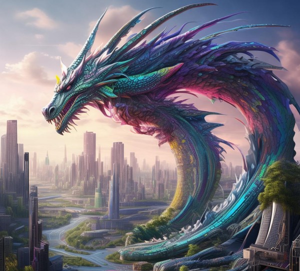 科技与自然的建筑未来，壁纸龙的创新奇迹