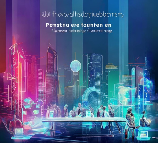 PPT科技动态背景图，未来发展的趋势与挑战