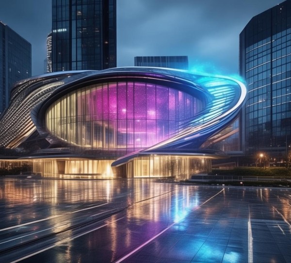 1个现代化科技馆，城市未来的精神图腾