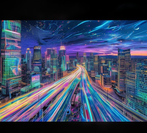 高科技动态图片素材，视觉盛宴