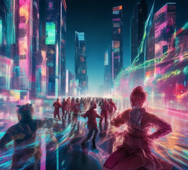 科技与艺术，动态图景的艺术表达