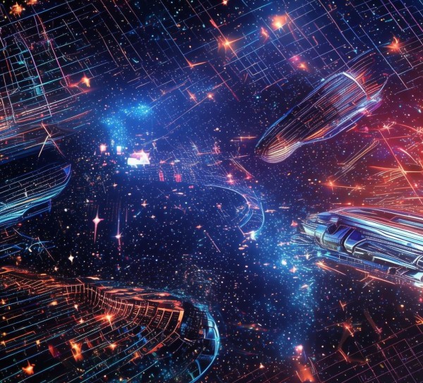 星光科技动态壁纸—映照未来的技术与艺术 星光科技动态壁纸—映照未来的技术与艺术