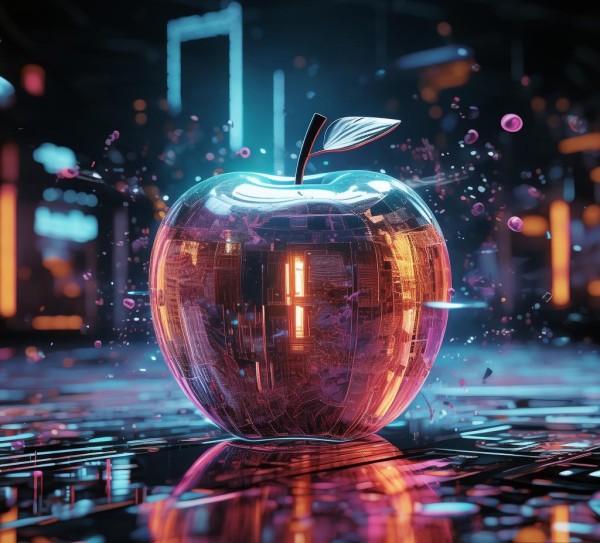 苹果未来科技无限可能的3D动态图