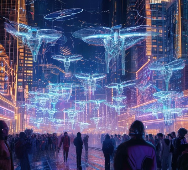 未来互联,科技盛宴,璀璨未来