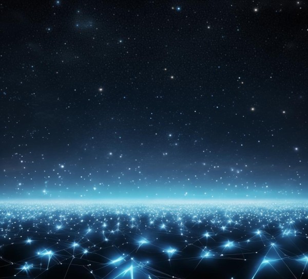 星网星 Brand,vision in the night sky
