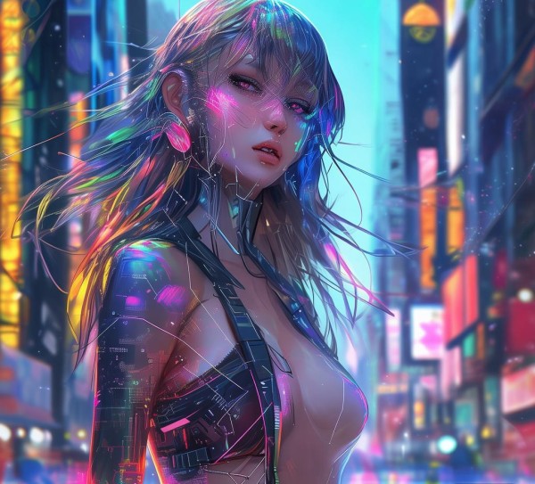 科技与时尚,裸眼动漫女的数字化之旅