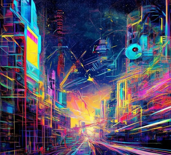 科技与艺术，炫酷科技动态壁纸