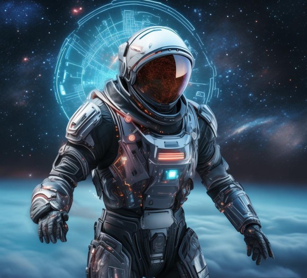 科技探索者，宇宙与星空完美融合