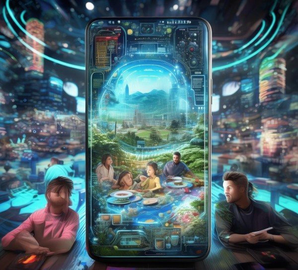 科技浪潮下的手机壁纸,未来生活方式的革新
