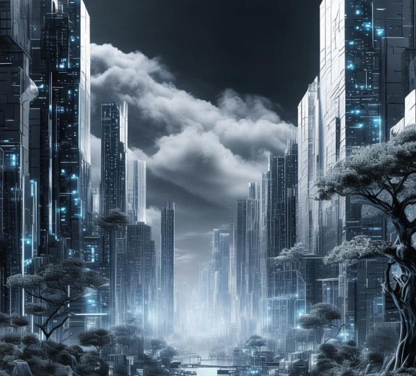 黑白科技,数字世界中的自然之美