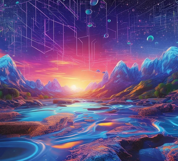 抖音3D科技动态壁纸,视觉世界更美