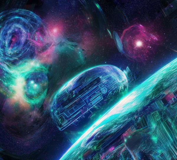 宇宙科技无限 visually stunning壁纸下载