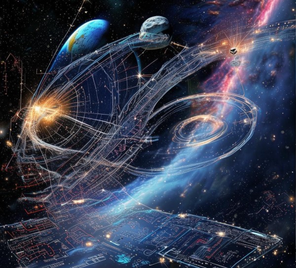 宇宙科技动态图，记录人类认知的永恒图景