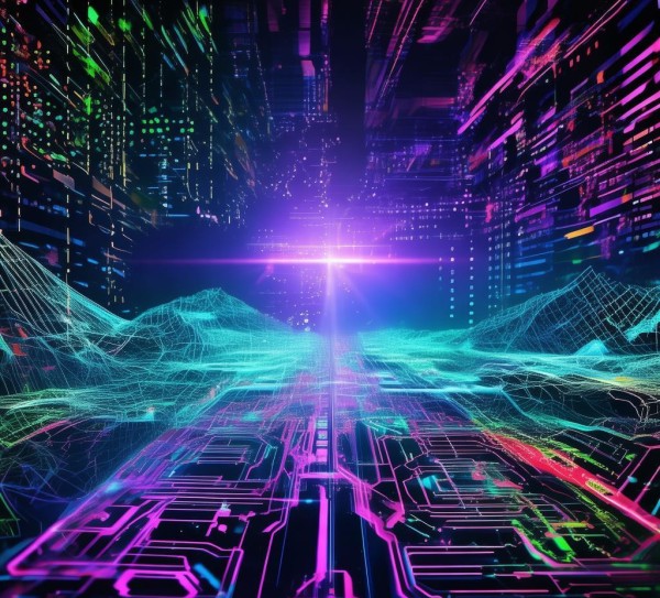 视觉艺术领域,AI背景图重塑视觉创作新维度