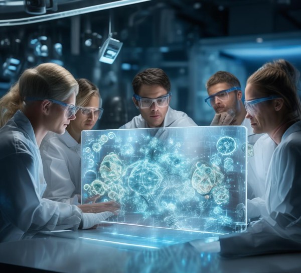 科技推动，技术创新与未来趋势，科技作用于生命科学领域