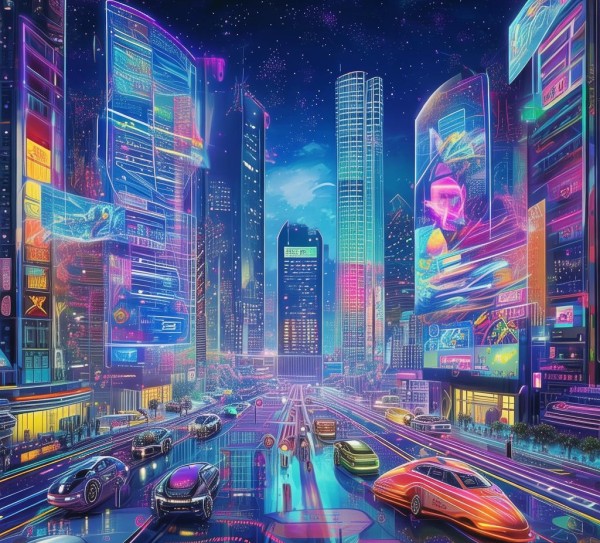 科技科技未来,科技动态插画海报制作指南