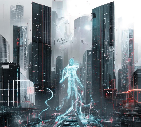 黑白科幻与科技艺术的碰撞