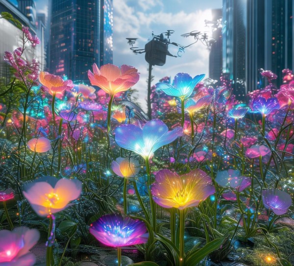 科技之花在春天盛开