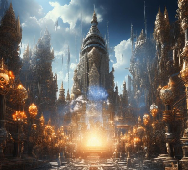 科学与魔法,神明与科技动态的完美融合 科学与魔法,神明与科技动态的完美融合