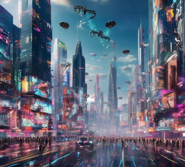 科技与未来碰撞，带来惊人的变革与炫酷图景