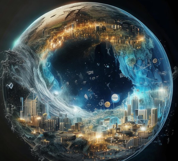 科技动态图，从疫情到量子计算，人类文明的转折点