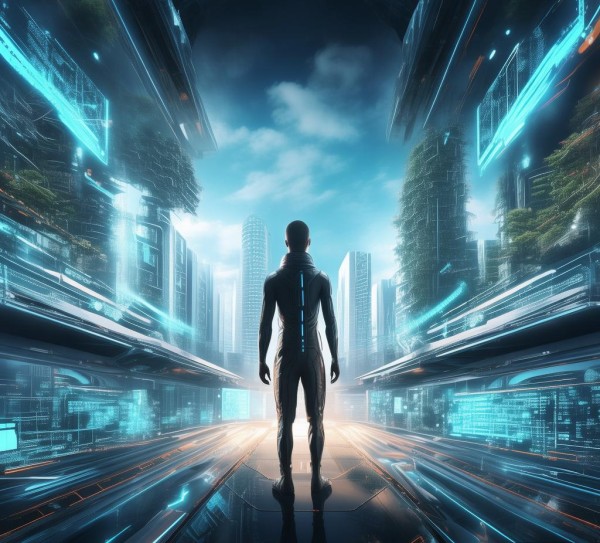 人类科技动态图，探索未来科技的前沿瞬间