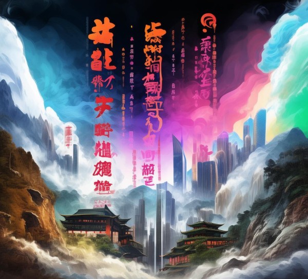传统与科技动态海报,创意与创新的交响曲 传统与科技动态海报,创意与创新的交响曲