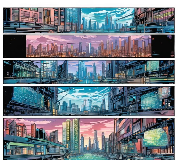 科技动态漫画,从寓言到启示—探索科技与人性的边界