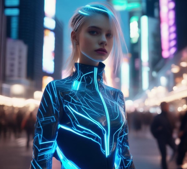 技术与时尚，女生的完美展现