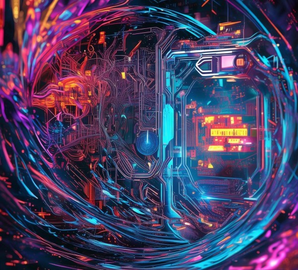 科技与艺术，动态机器壁纸的创新设计