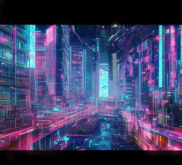 二次元科技动态壁纸，未来视觉的无限可能