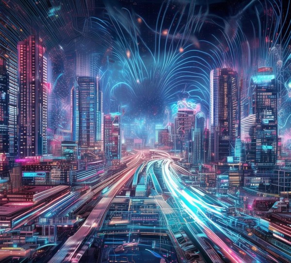 高科技动态壁纸素材图片，未来设计的视觉盛宴