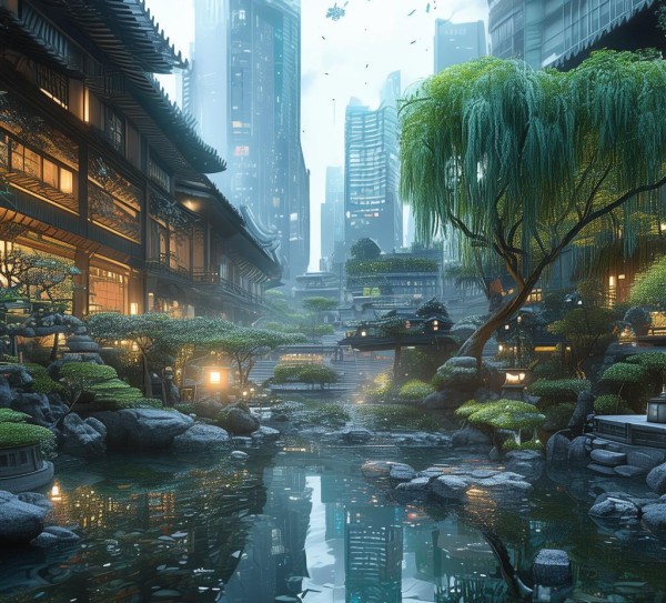 禅与科技，城市文明的未来之光