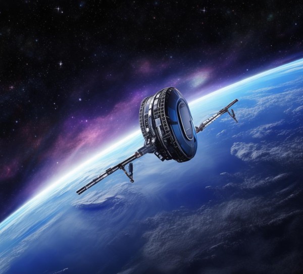 卫星科技动态壁纸,探索空间与未来的创新。