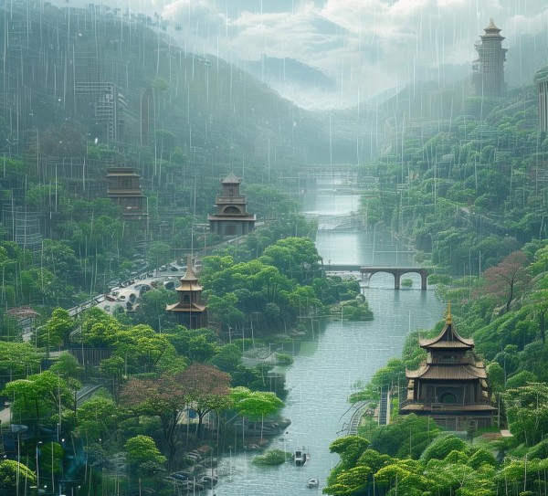 漾濞春雨科技发展，文明与自然的共生之歌