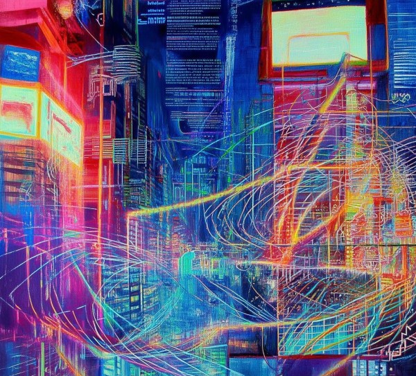 科技动态绘画，如何将科技元素融入你的创作